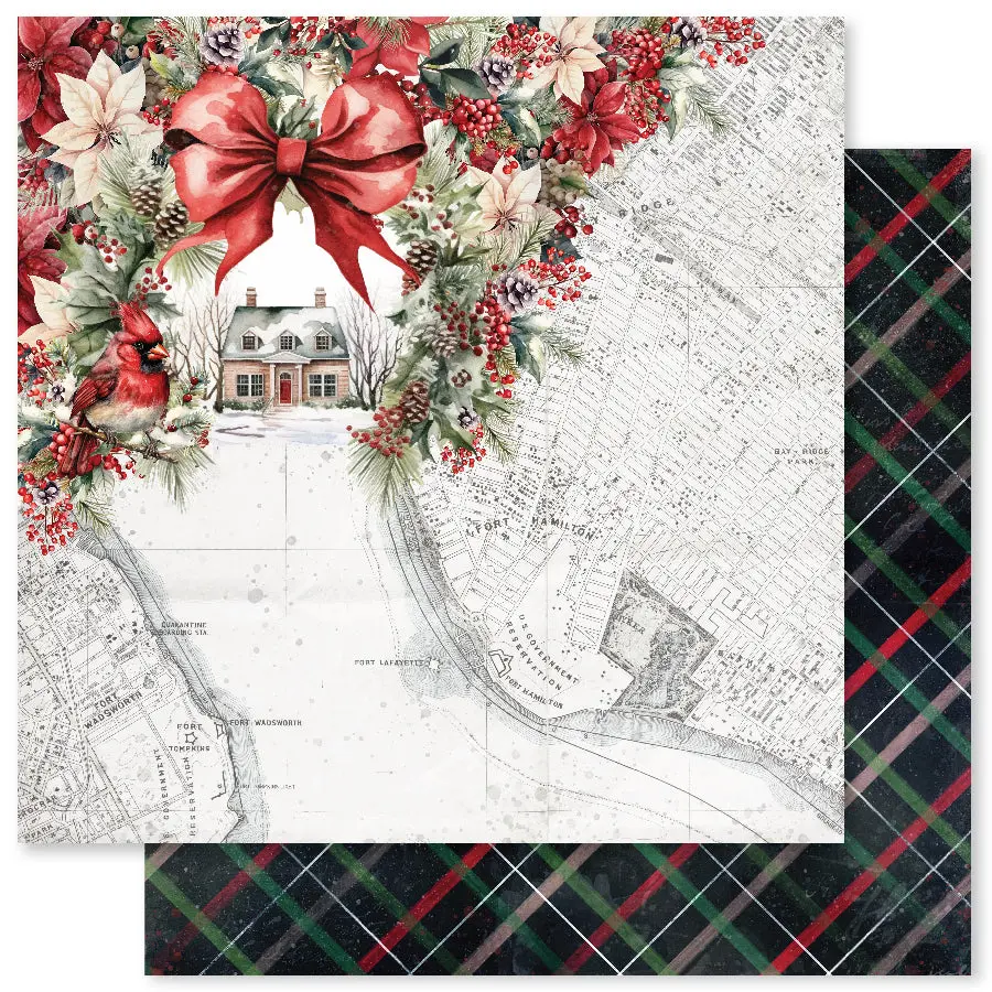 Jolly Holidays  C 12X12 Paper (12Pc Bulk Pack) 32628 1