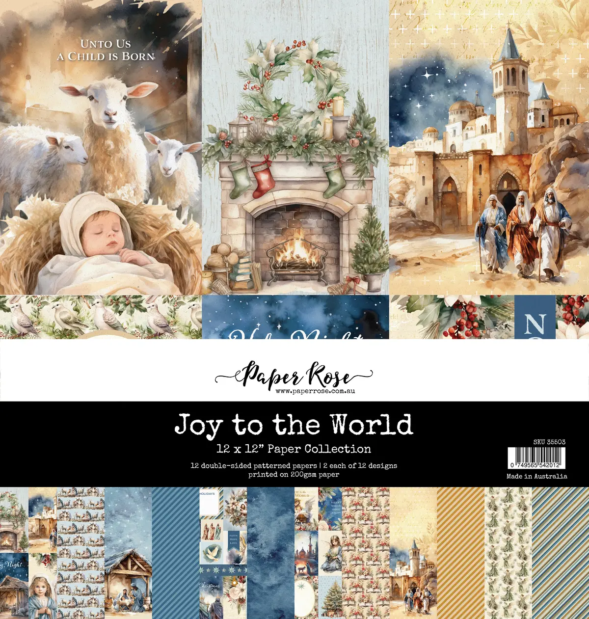 Joy To The World 12X12 Paper Collection 35503 1