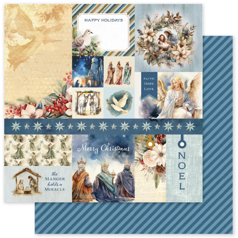 Joy To The World F 12X12 Paper 35521 1