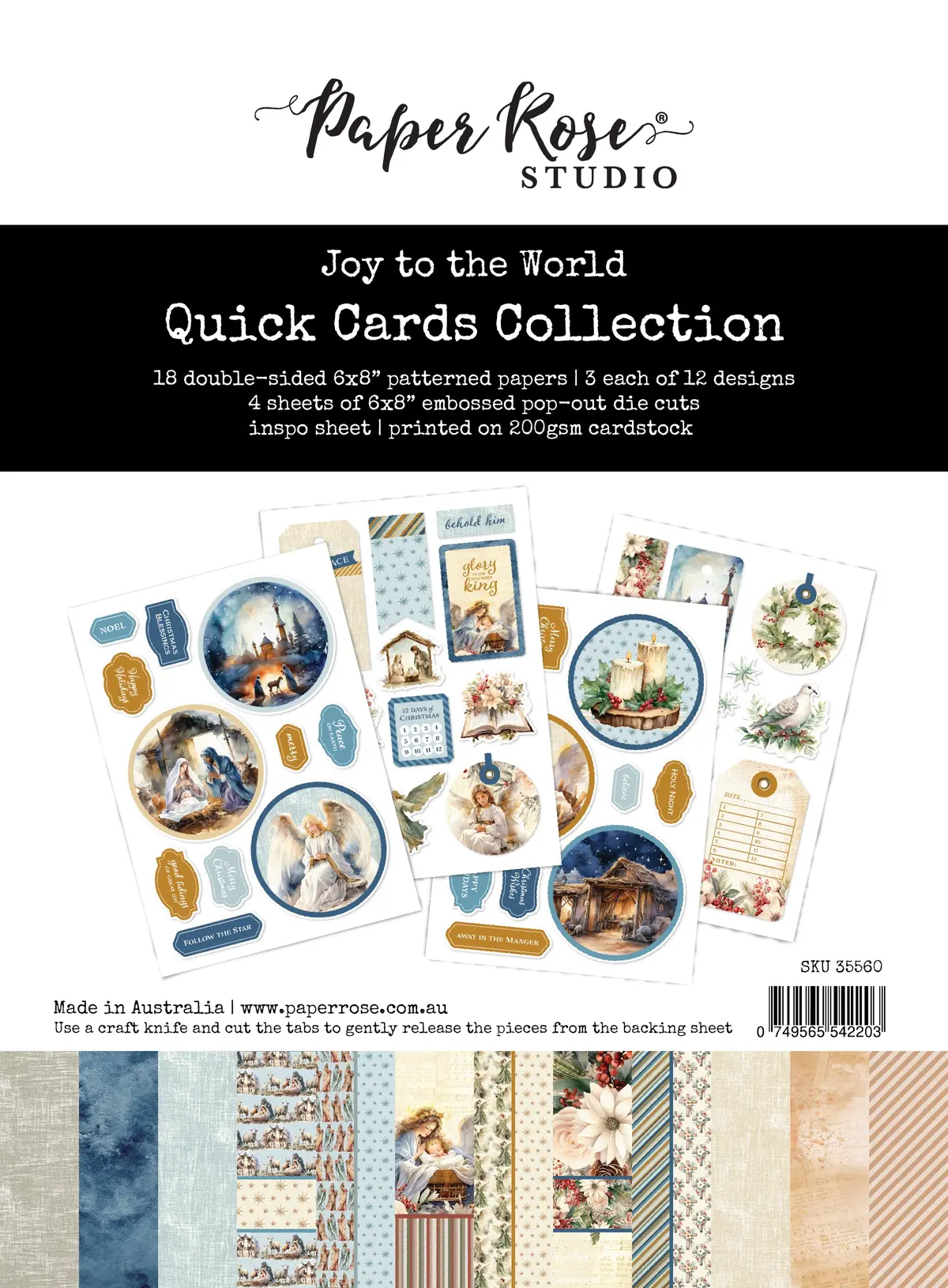 Joy To The World Quick Cards Kit 35560 1