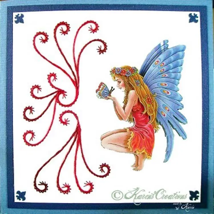 Kc Embroidery Pattern - Fairy Wings 1