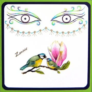 Kc Embroidery Pattern - Masquerade Mask 1