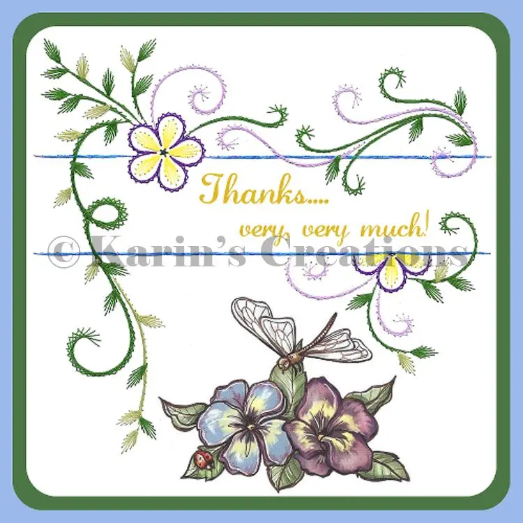 Kc Embroidery Pattern - Swirls Of Joy 1