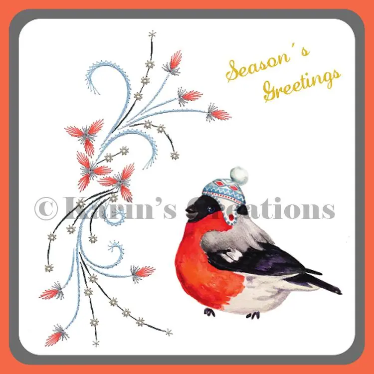 Kc Embroidery Pattern - Branch Of The Season 1