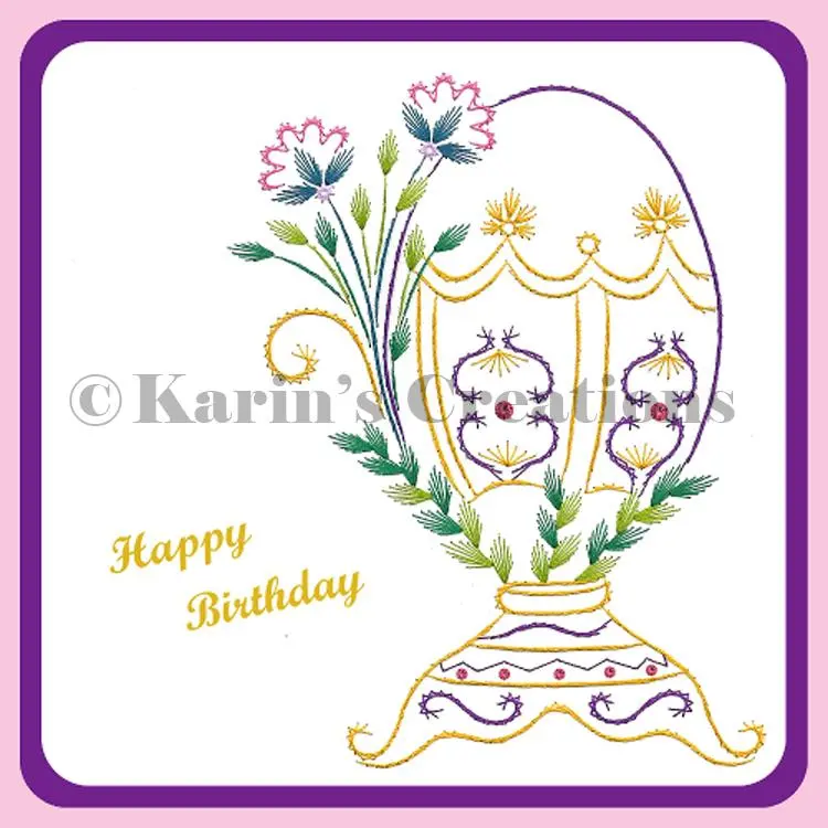 Kc Embroidery Pattern - Spring Has Sprung 1