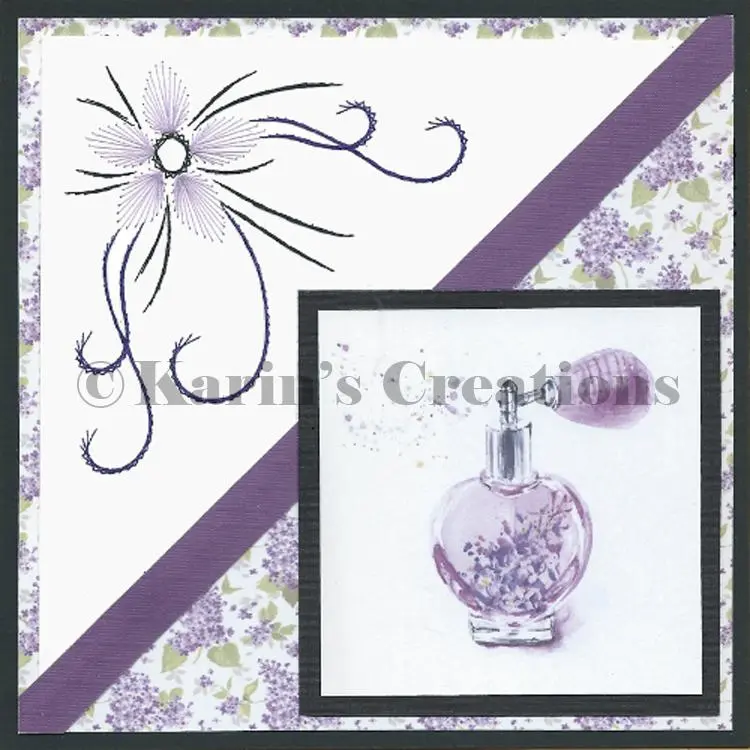 Kc Embroidery Pattern - Floral Spray 1