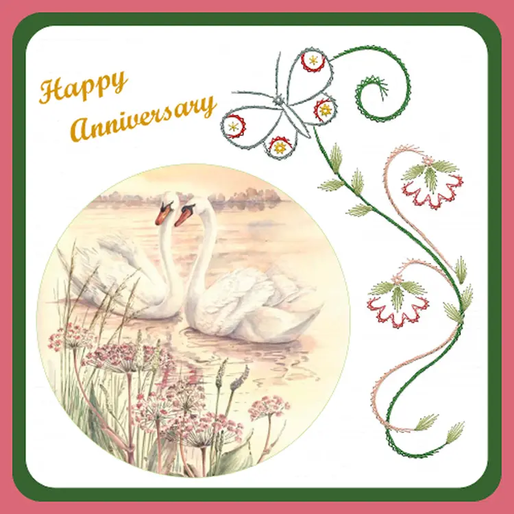 Embroidery Pattern - Butterfly Dreams 1
