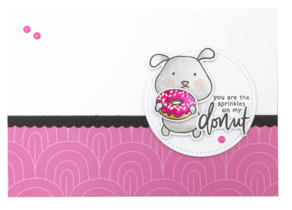 Kj Stamp & Cutting Die Complete Pets Dog Missees By Karin Joan 105X148mm Nr.09 2