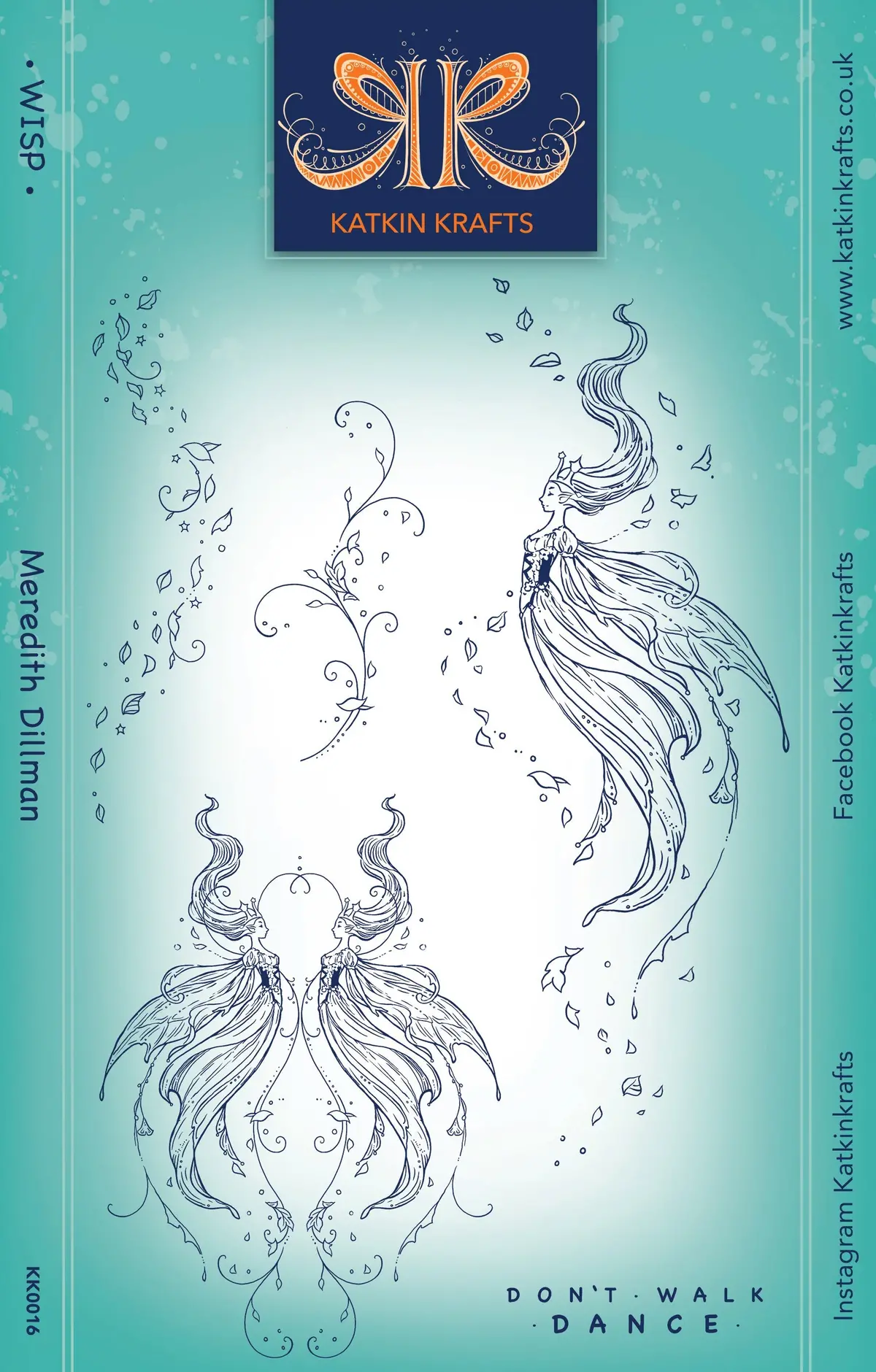 Katkin Krafts Wisp 6 In X 8 In Clear Stamp Set 1