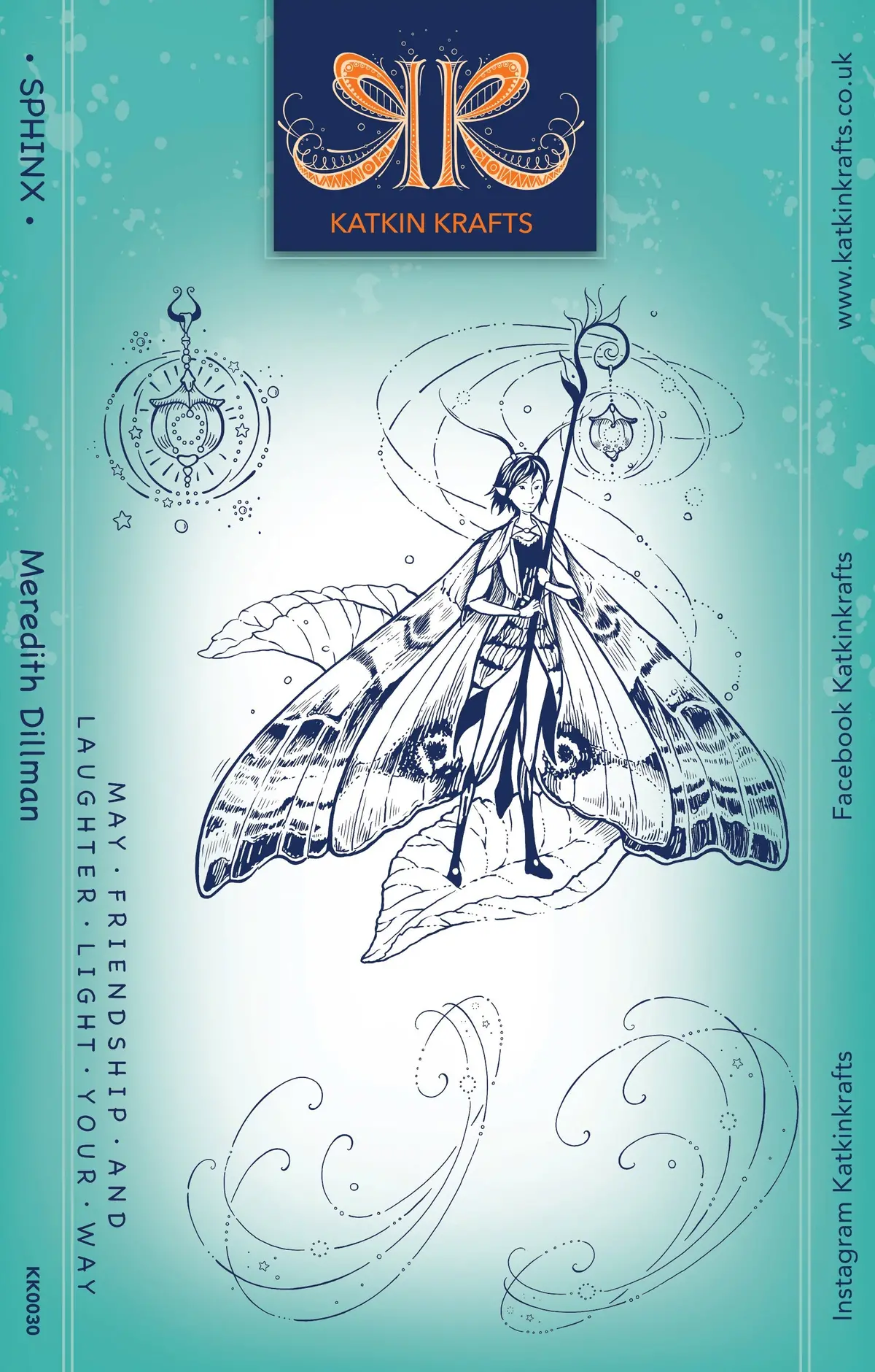 Katkin Krafts Sphinx 6 In X 8 In Clear Stamp Set 1