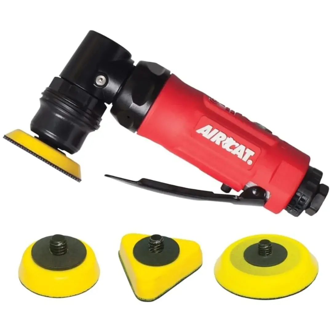 Aircat 6320 Spot Sander And Polisher With Internal 1/8-Inch Orbital Head 13,000 Rpm 1