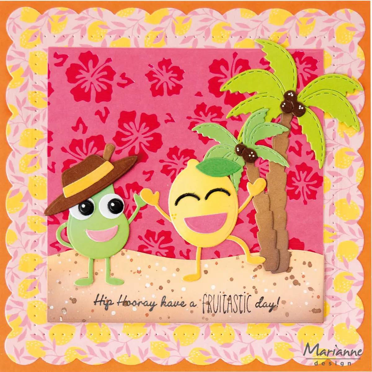 Marianne Design Craftables Die - Hot Foil - Hibiscus 2