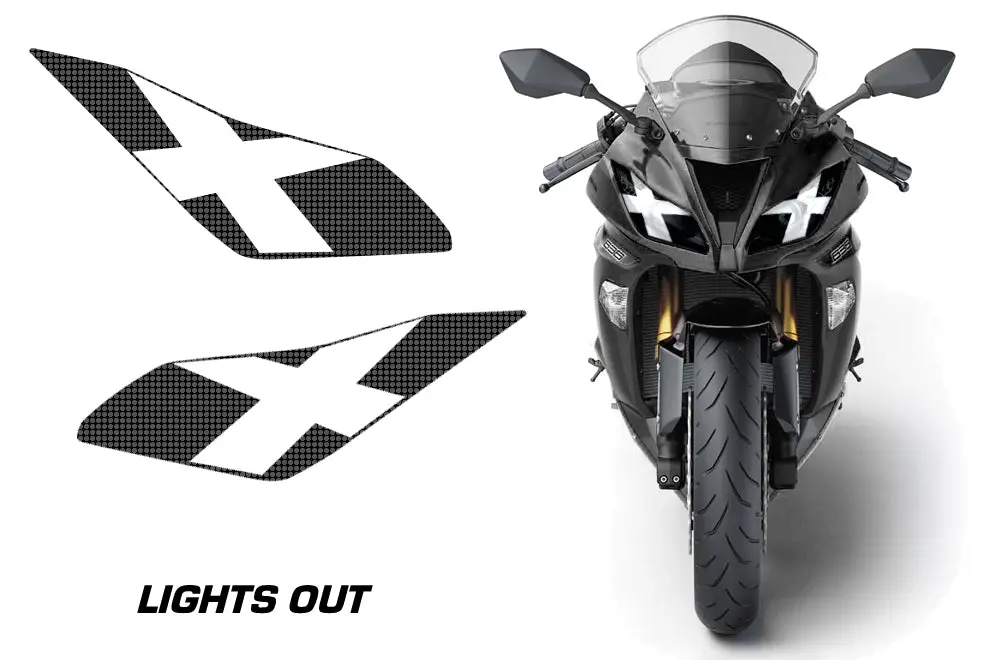 Ninja 636 Headlight Decal Set for 2013–2014 Models