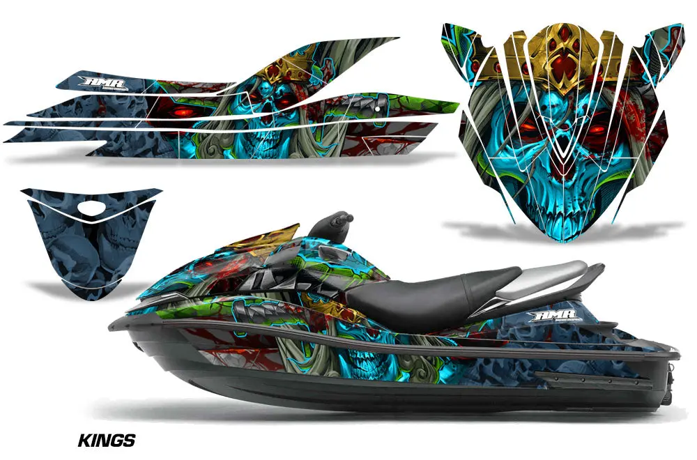 Kawasaki 250X 260X 260Lx Jet Ski/ Watercraft Graphics (2007-2012) 1