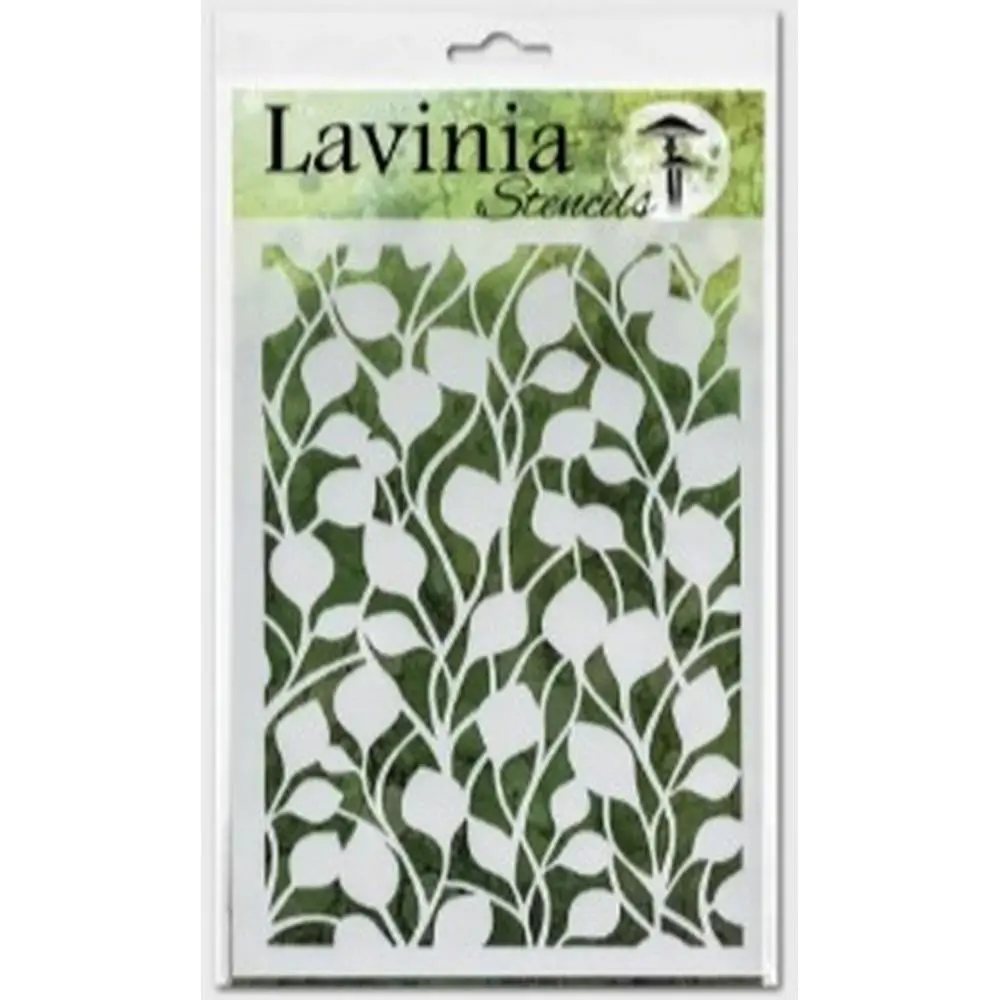 Lavinia Stencil - Buds 1