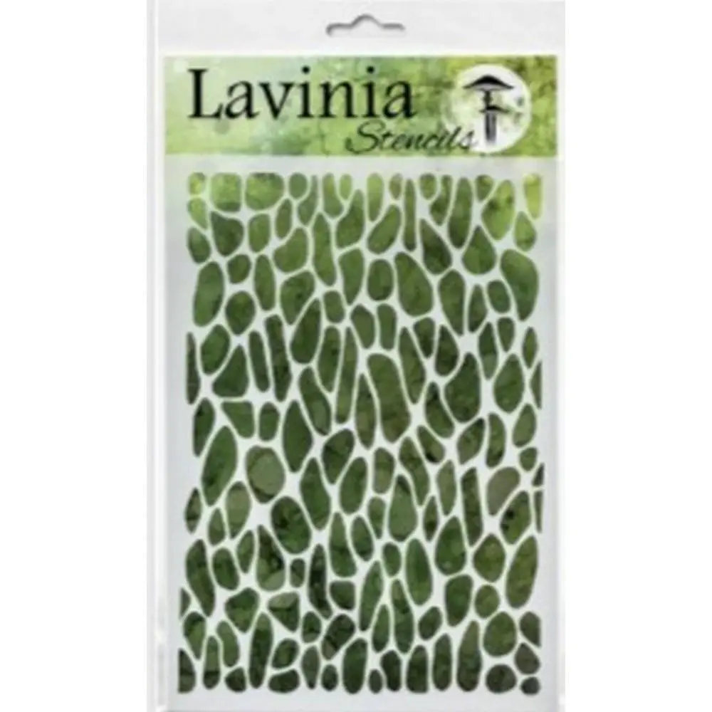 Lavinia Stencil - Crackle 1
