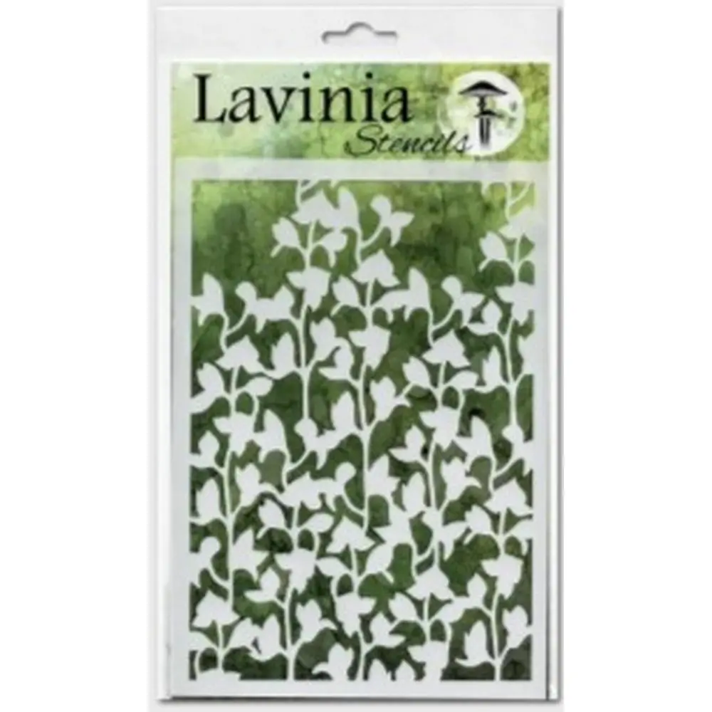 Lavinia Stencil - Orchid 1