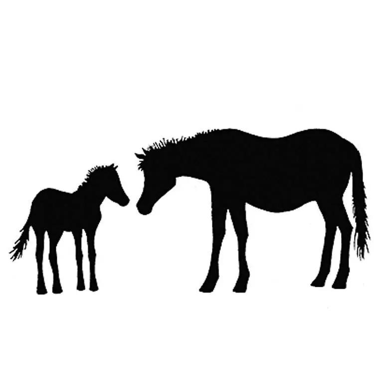 Lavinia Stamps - Horse And Foal 1