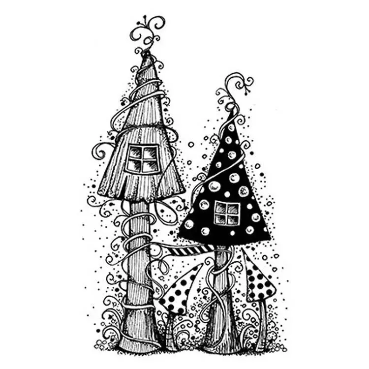 Lavinia Stamp - Fairy House 1