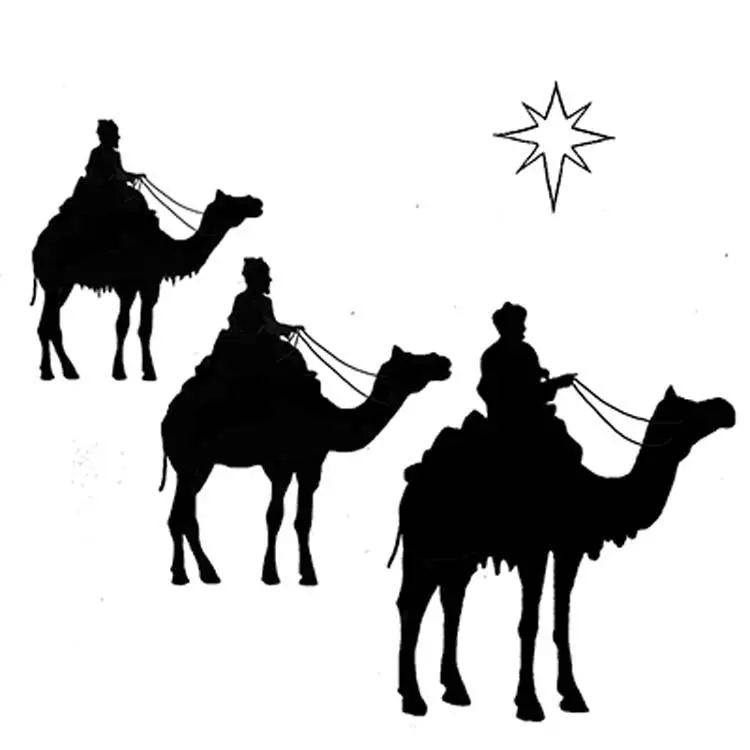 Lavinia Stamp - Three Kings And A Star 1
