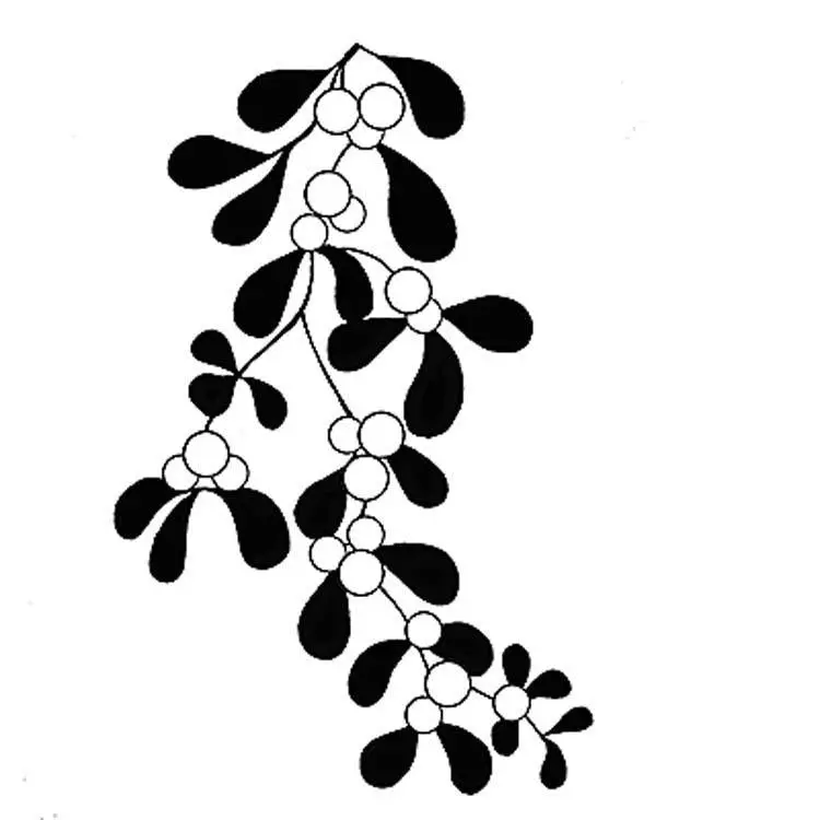 Lavinia Stamps - Mistletoe 1