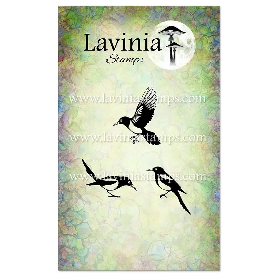 Lavinia Stamps - Magpies Stamp 1
