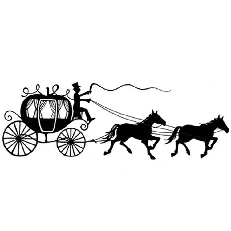 Lavinia Stamp - Horse & Carriage 1