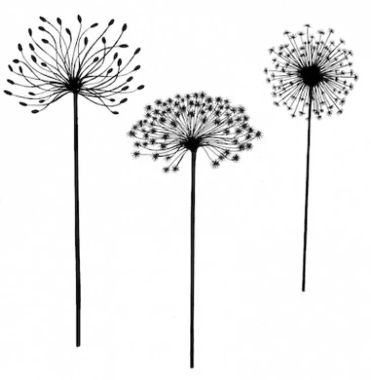 Lavinia Stamp - Dandelions 1