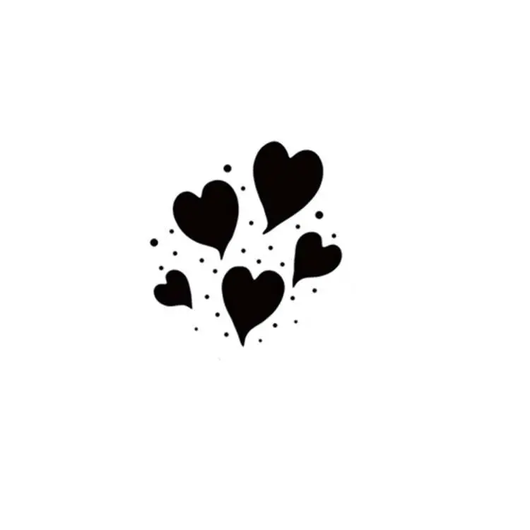 Lavinia Stamps - Group Of Hearts Miniature 1