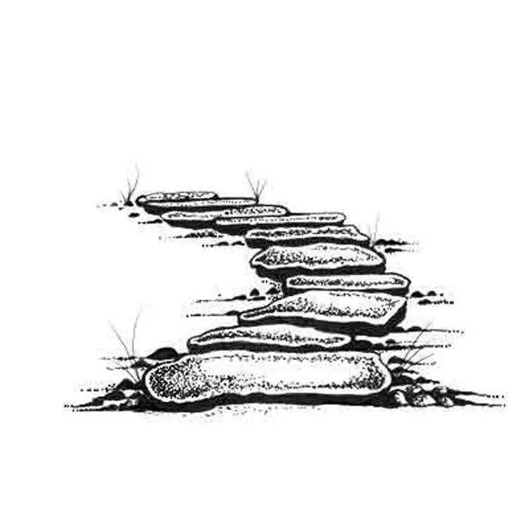 Lavinia Stamp - Large Path 1