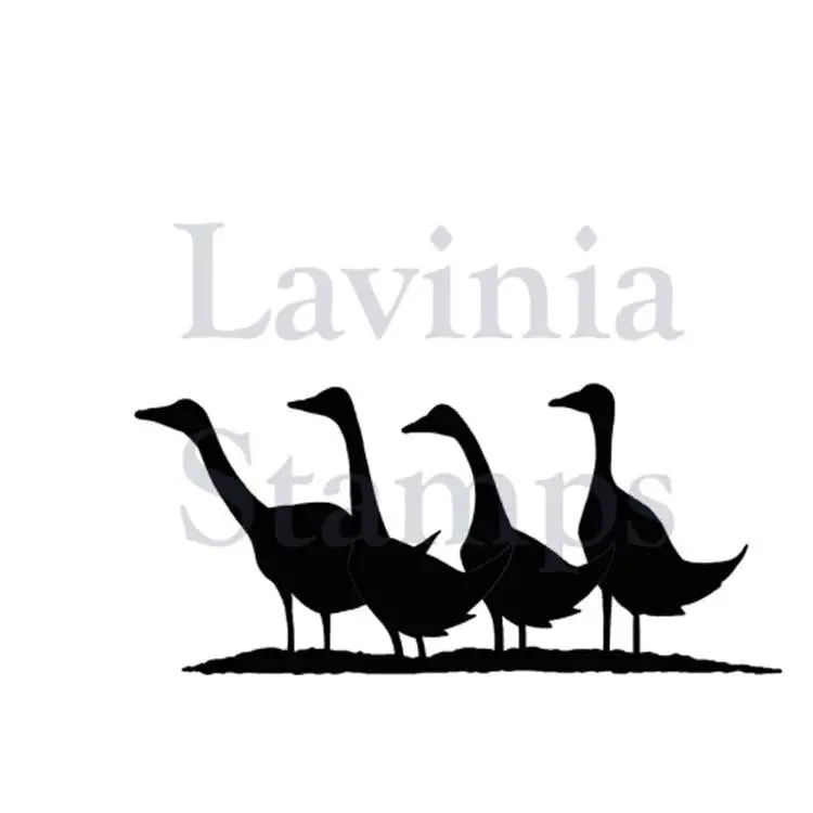 Lavinia Stamp - Gaggle Of Geese 1