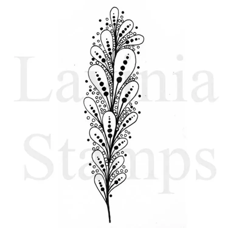 Lavinia Stamps - Zen Leaf 2 1