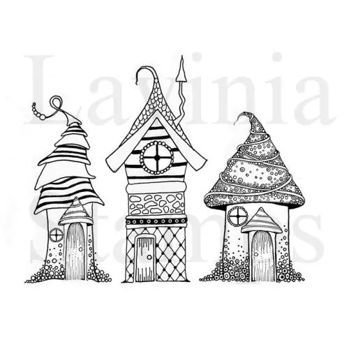 Lavinia Stamp - Zen Houses 1