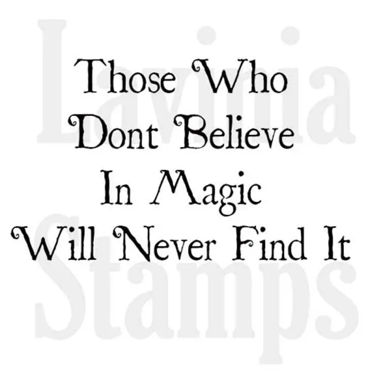 Lavinia Stamp - Believe In Magic 1