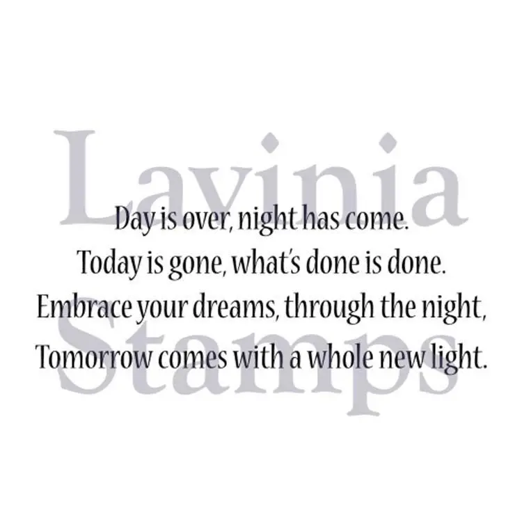Lavinia Stamps - Embrace Your Dreams 1