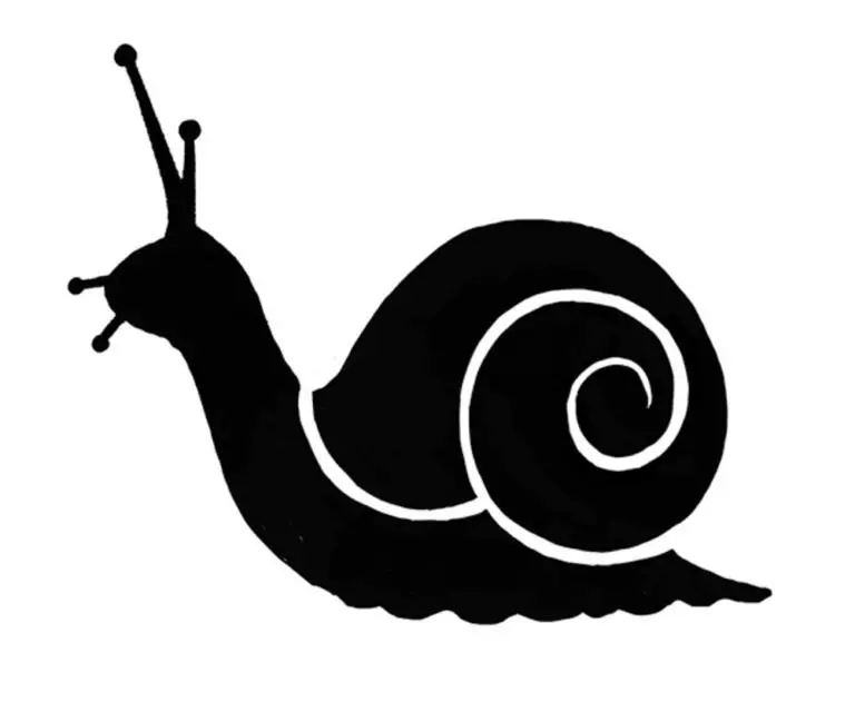 Lavinia Stamp - Snail Miniature 1