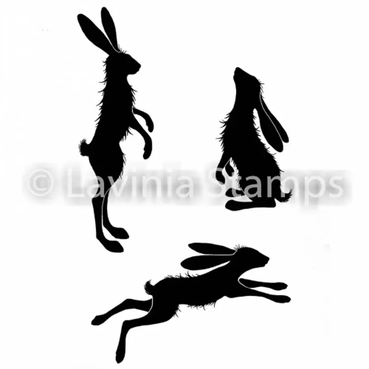Lavinia Stamp - Whimsical Hares 1