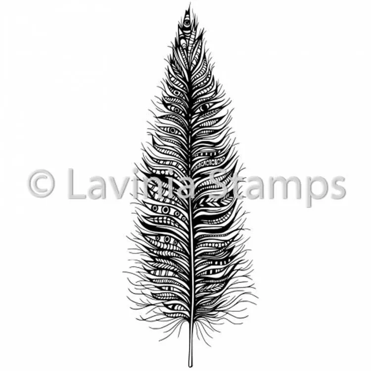 Lavinia Stamp - Feather 1