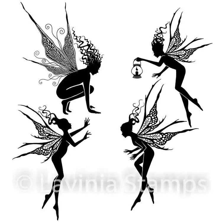 Lavinia Stamps - Fairy Foragers 1