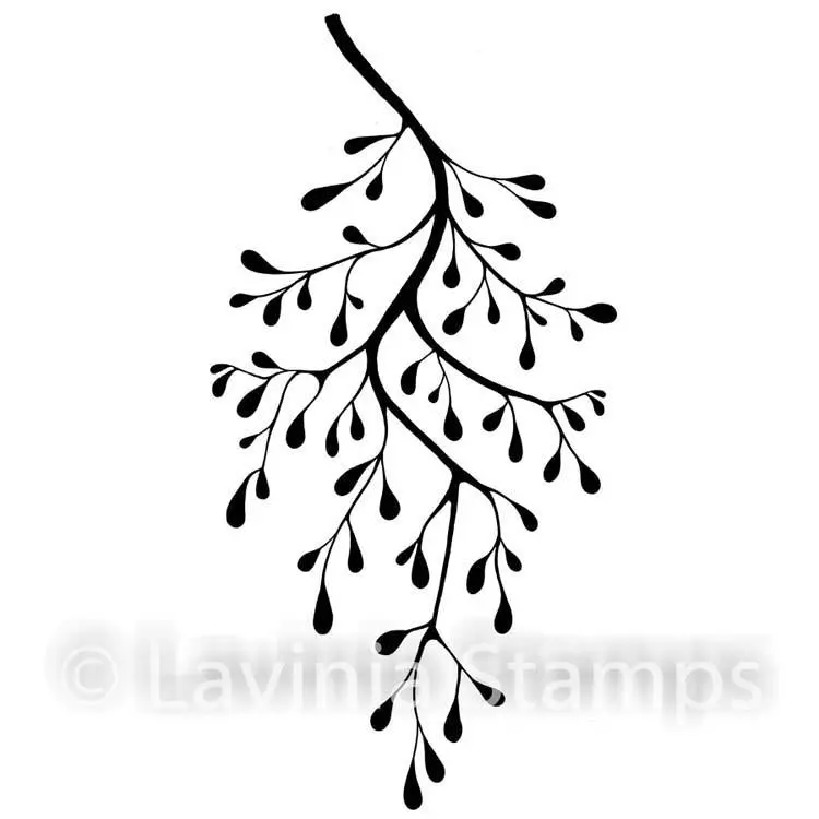 Lavinia Stamps - Snow Shrub 1