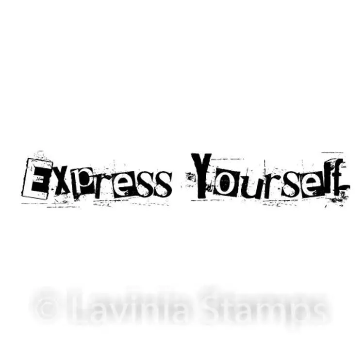 Lavinia Stamp - Express Yourself 1