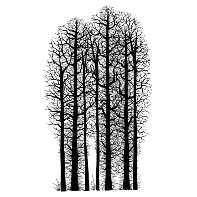 Lavinia Stamp - Forest Scene 1