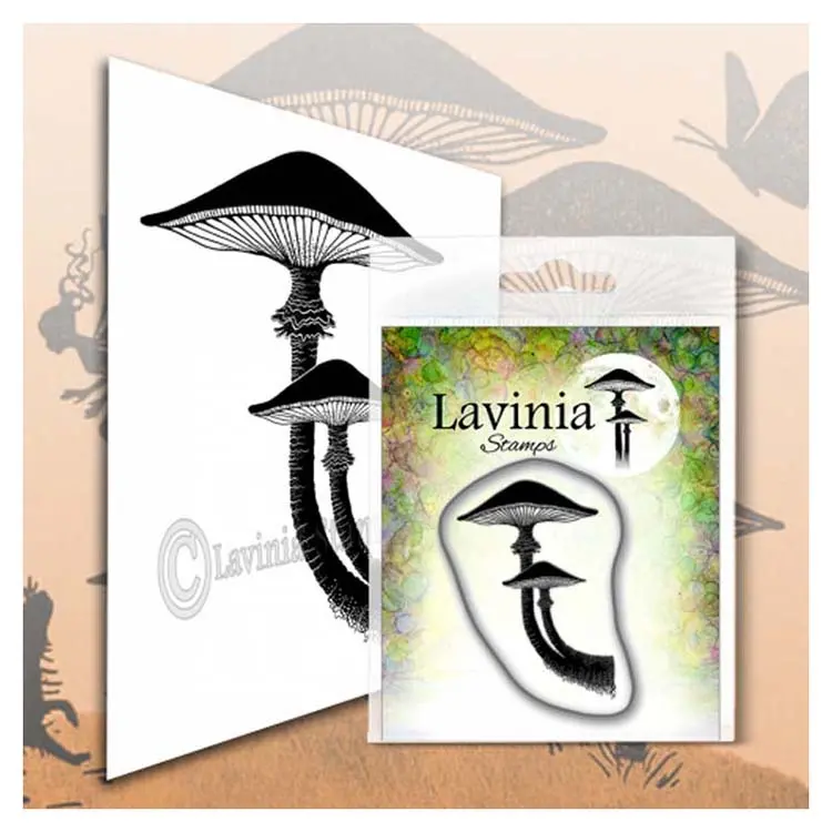Lavinia Stamp - Forest Mushroom 1