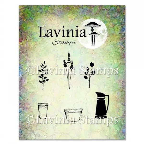 Lavinia Stamps - Flower Pots Stamp 1