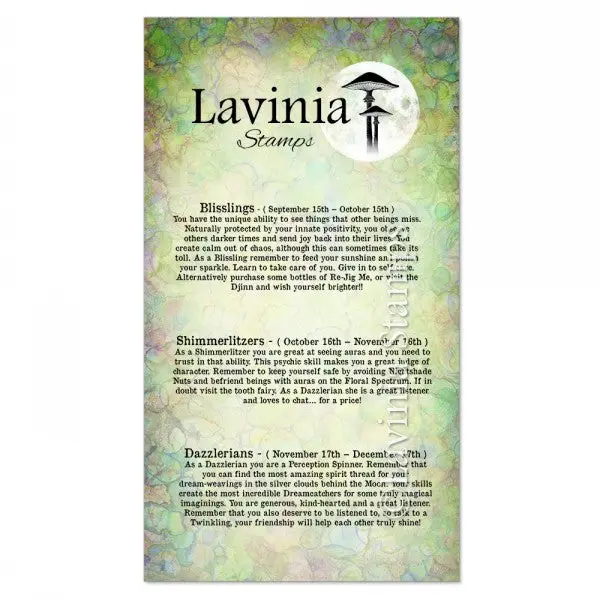 Lavinia Stamps - Moon Signs Stamp 1