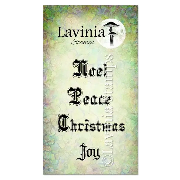 Lavinia Stamps - Seasonal Words Stamp 1