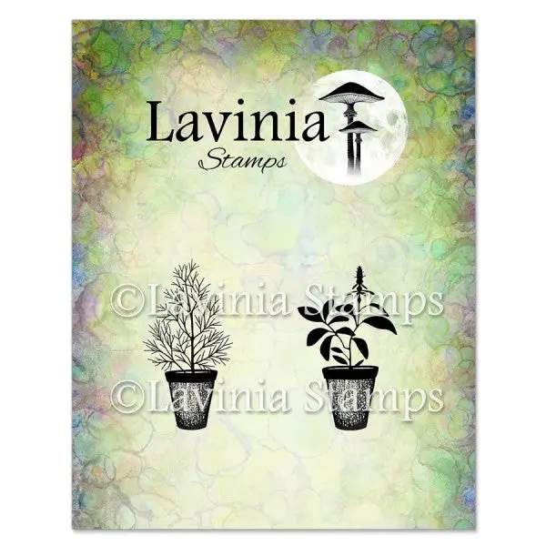 Dill & Sage Pots Stamp 1