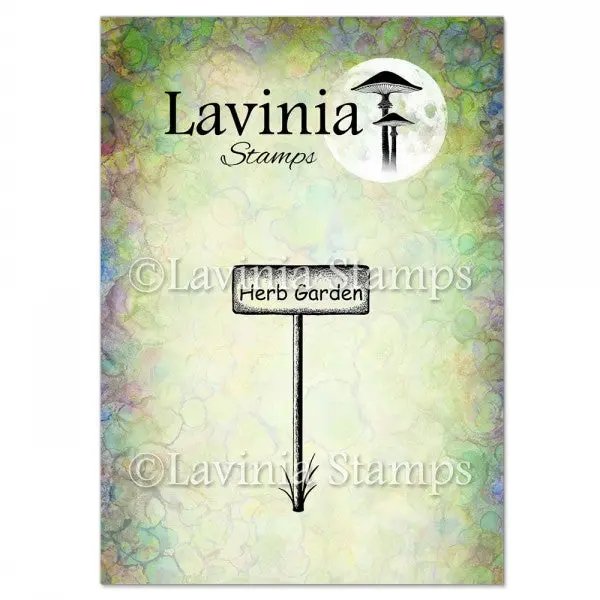 Herb Garden Sign Stamp 1