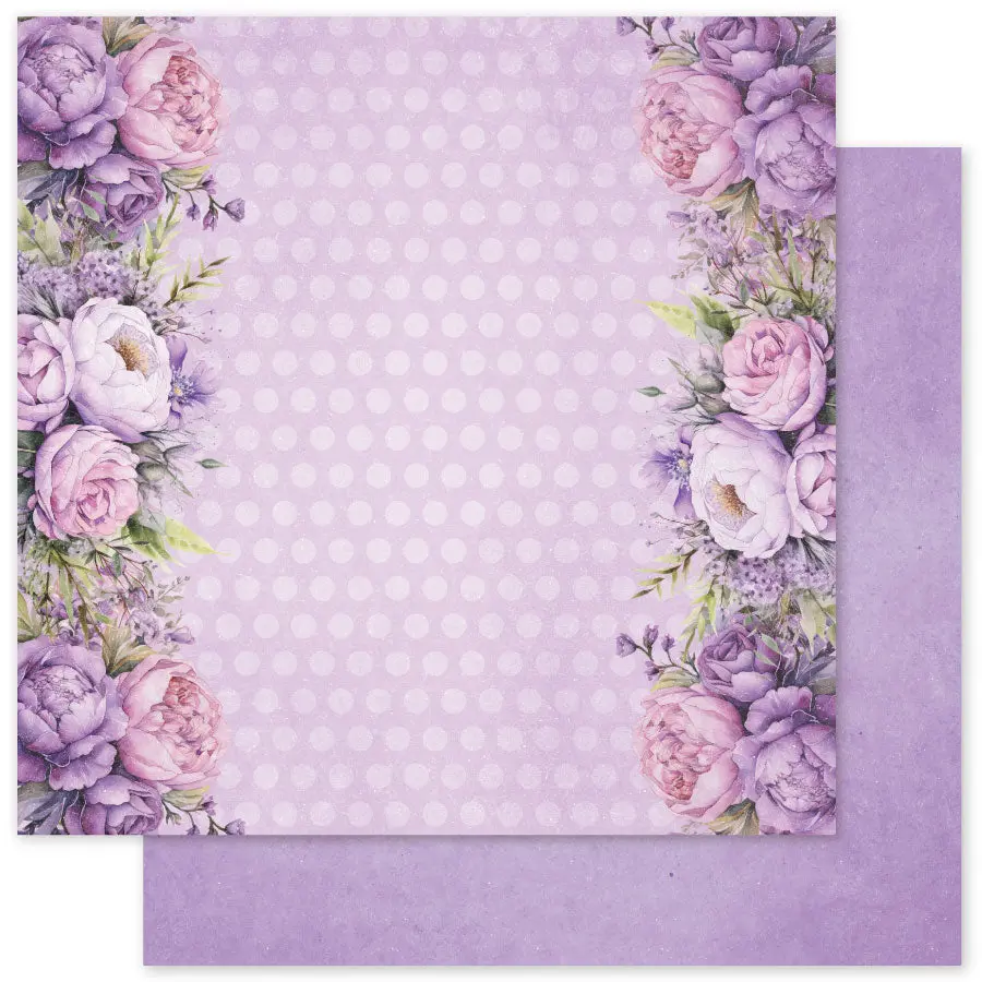 Lavender & Fairies Basics E 12X12 Paper (12Pc Bulk Pack) 33516 1