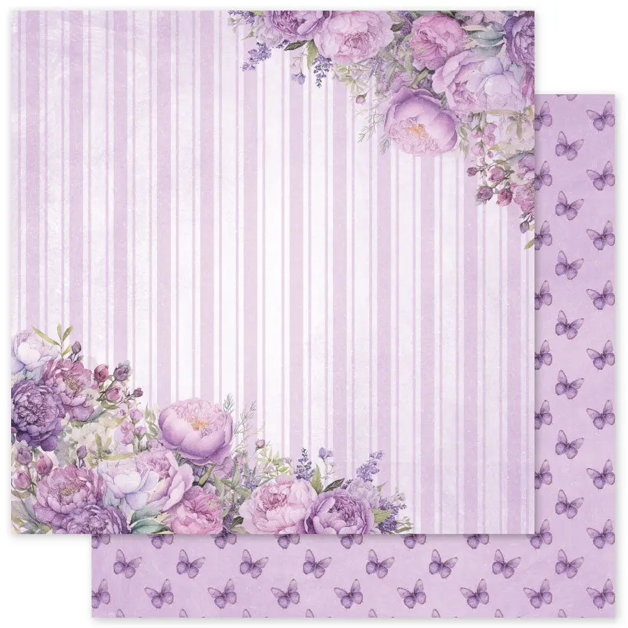 Lavender & Fairies B 12X12 Paper (12Pc Bulk Pack) 33483 1